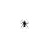 ARACHNE - BLACK SPINEL - THREADLESS END piercing-zone.com