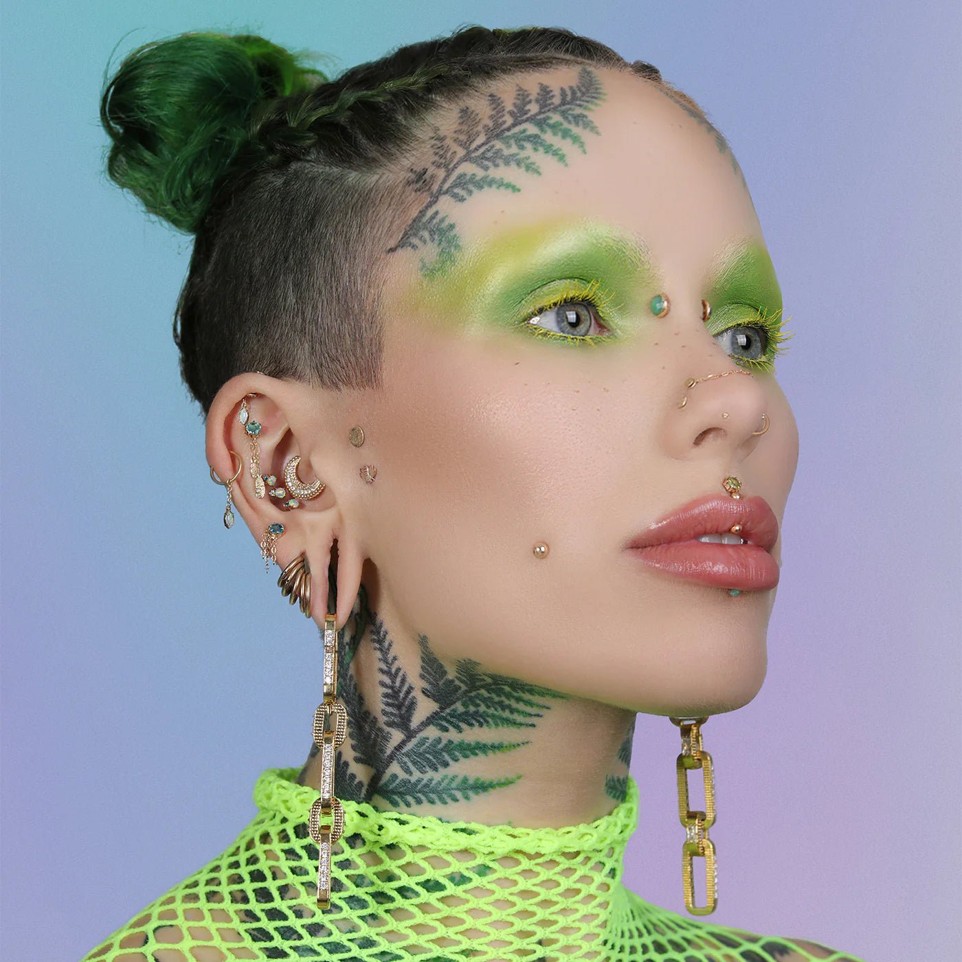 Afterglow – 14K Gold Australian Opal Threadless End