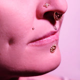 Grace – 14K Gold Threadless End