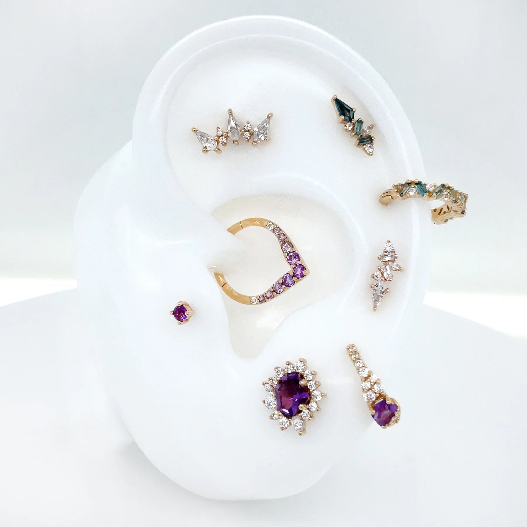 INSPIRATION - AMETHYST - CLICKER piercing-zone.com