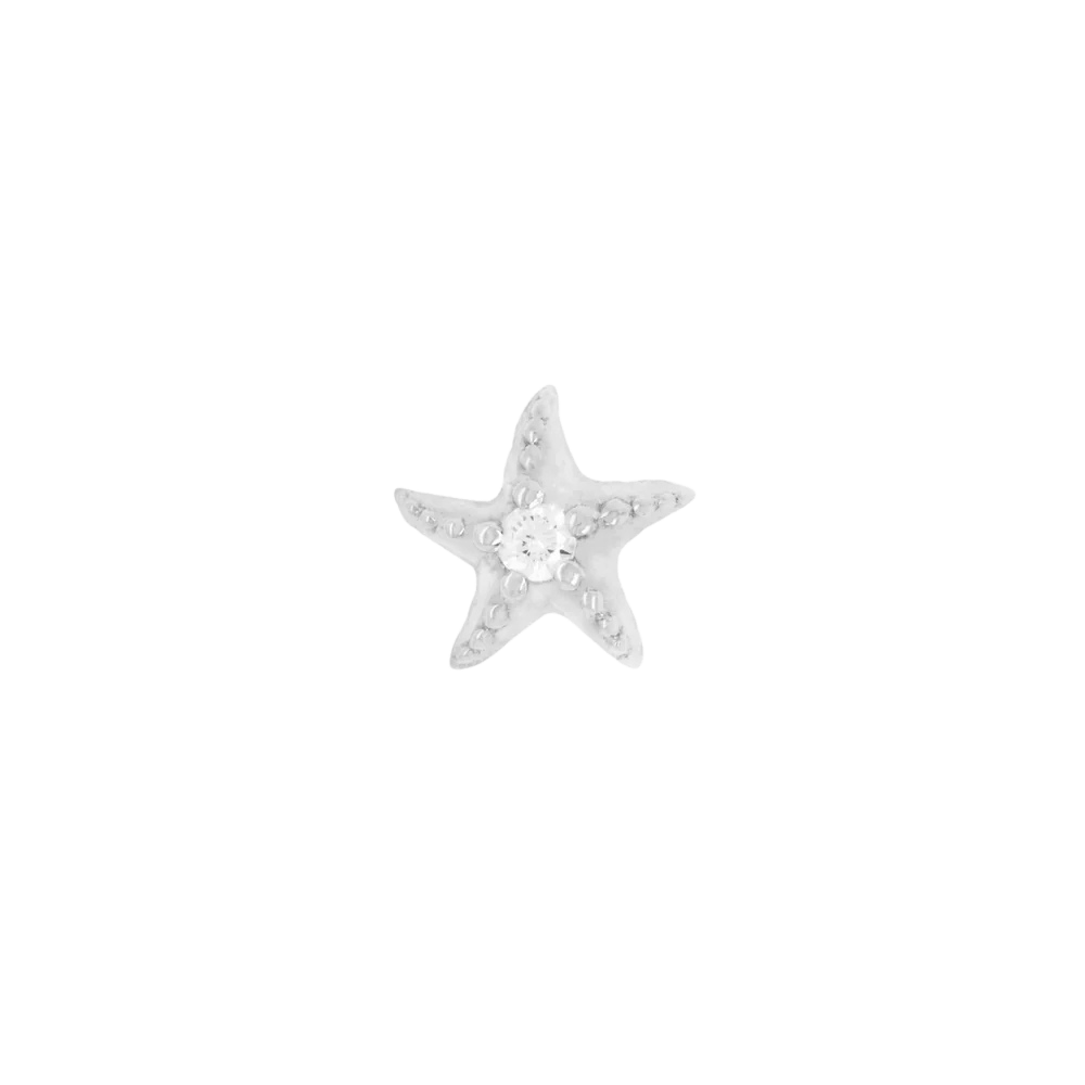 Hoku Star Diamond Threadless End – 14K Gold Symbol of Hope