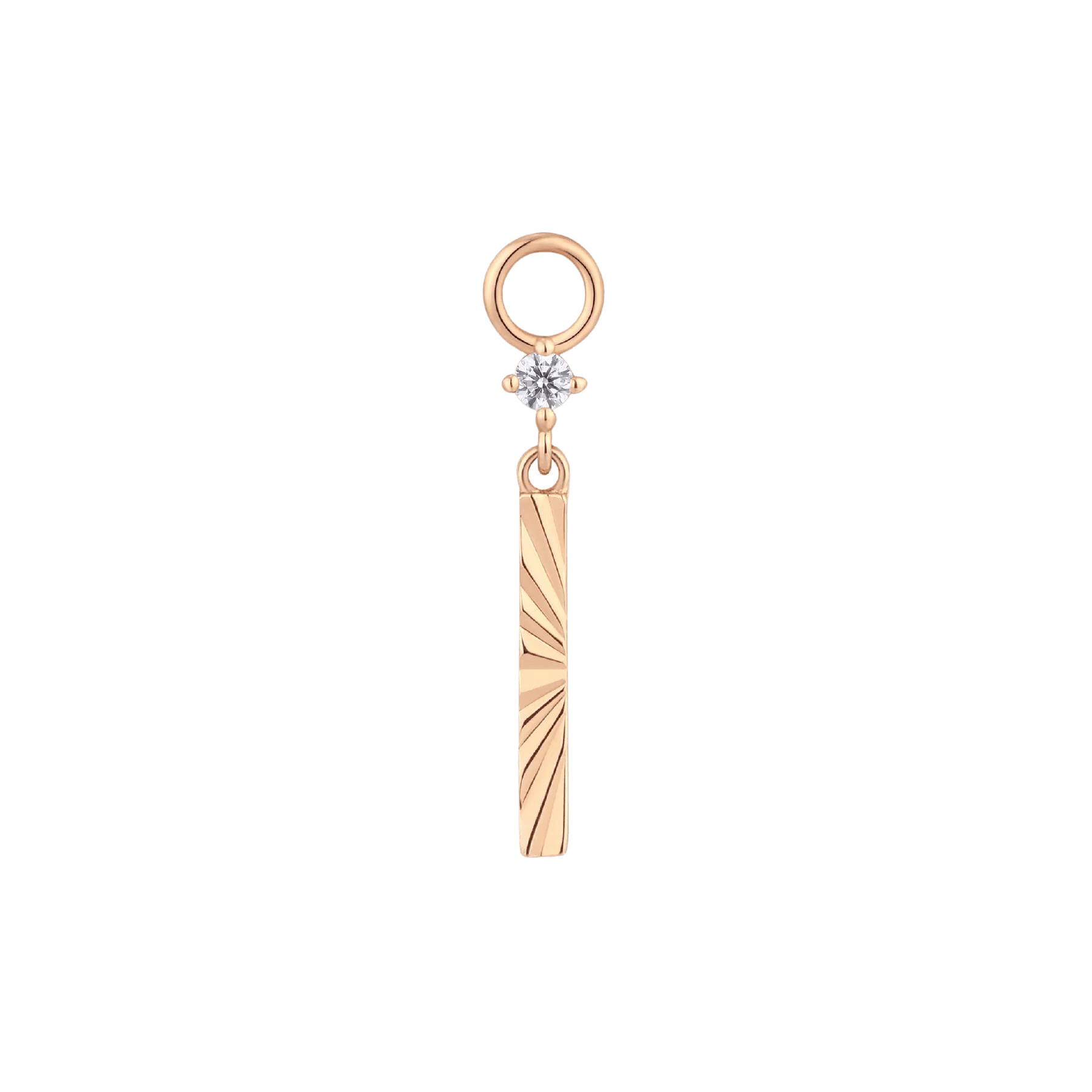 LABYRINTH - CZ - GOLD CHARM piercing-zone.com