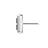 2 Stone Channel – 14K Gold Threadless/Threaded End