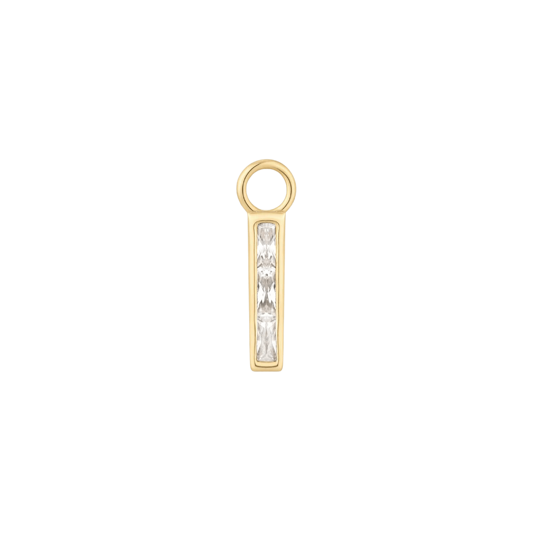 INVITATION - CZ - GOLD CHARM piercing-zone.com
