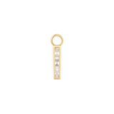 INVITATION - CZ - GOLD CHARM piercing-zone.com