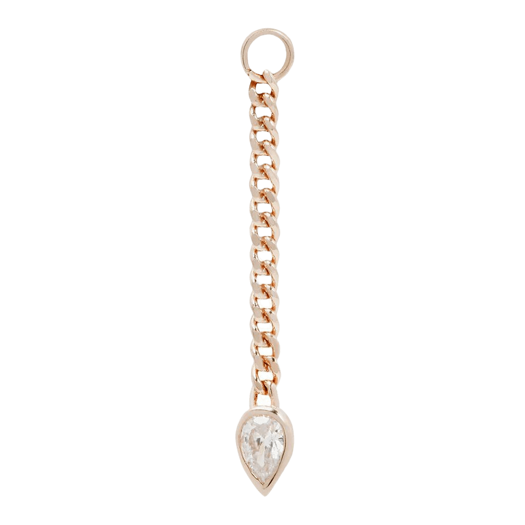PAINKILLER CHAIN CHARM - CZ piercing-zone.com