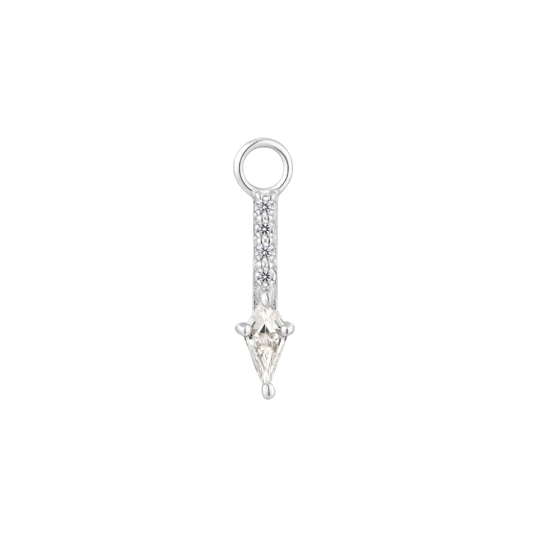 MERCER - CZ - GOLD CHARM piercing-zone.com