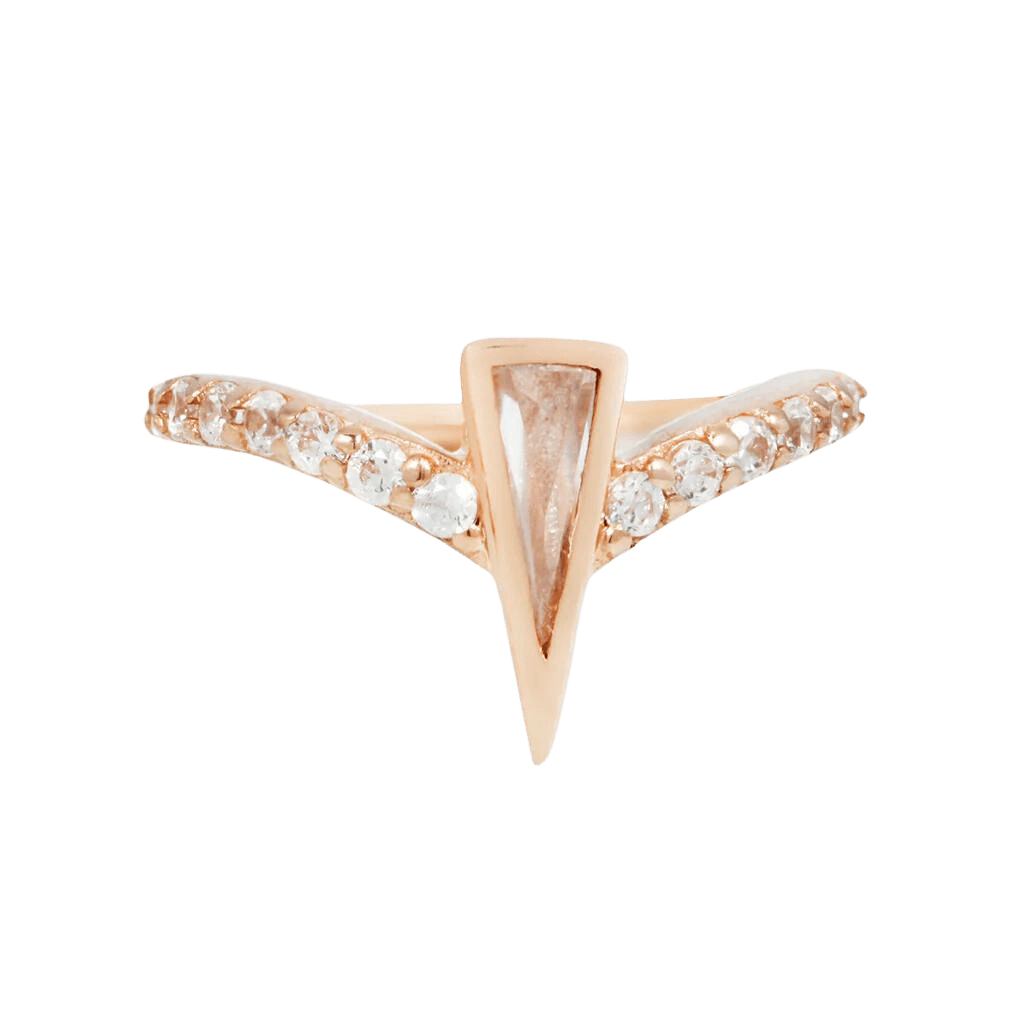 MIKAH - CZ - SOLID 14KT GOLD CLICKER piercing-zone.com