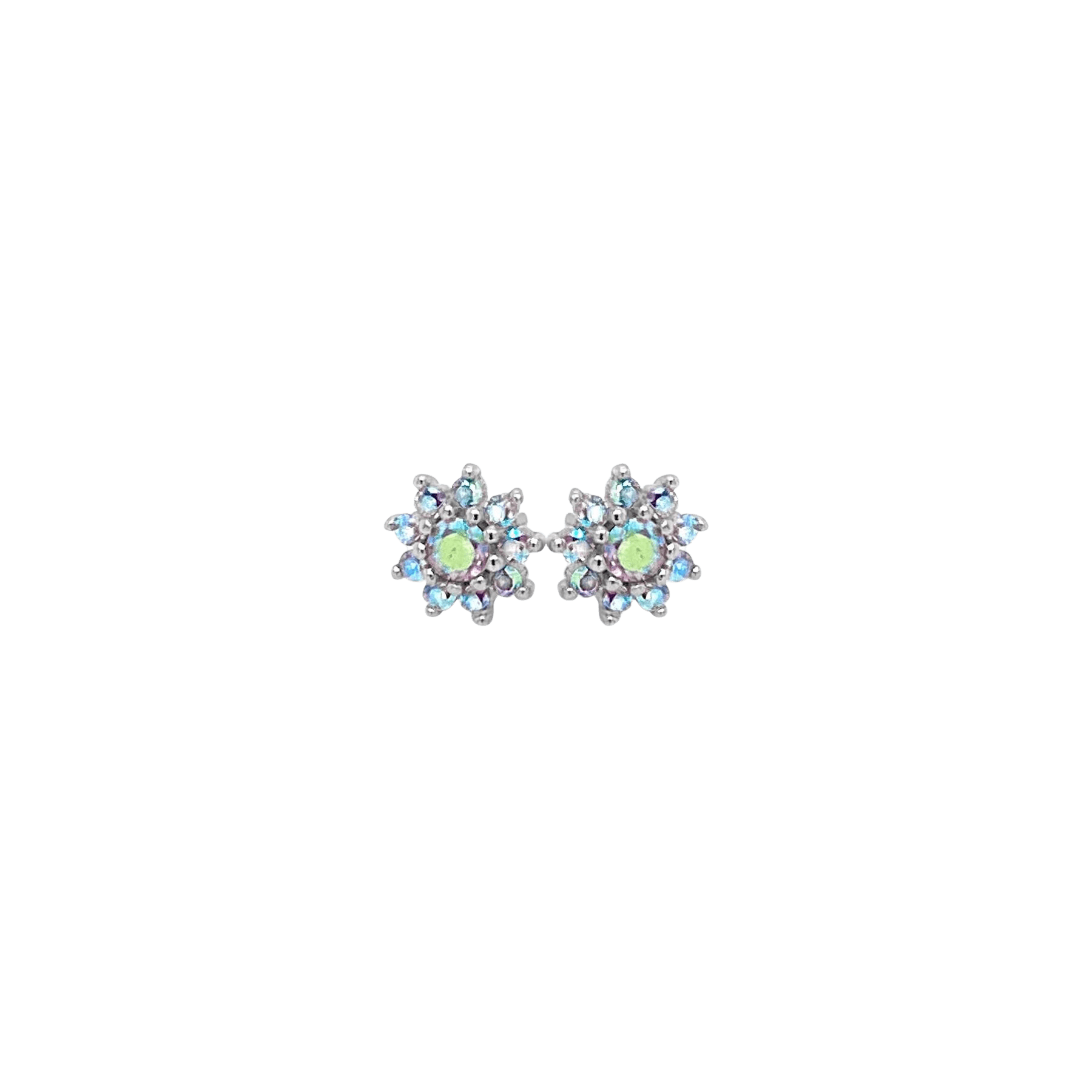 ELOISE FLOWER - MERCURY MIST TOPAZ THREADLESS END piercing-zone.com