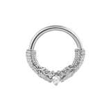 Chinese Dragon Seamless Ring – 14K Gold Sculpted Mythic Design