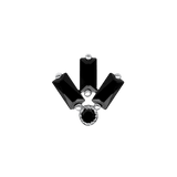 3 Baguette – 14K/18K Gold Multi - Baguette Threadless End - piercing - zone.com