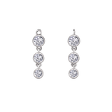 3 Bezel – 14K & 18K Gold Gemstone Charm
