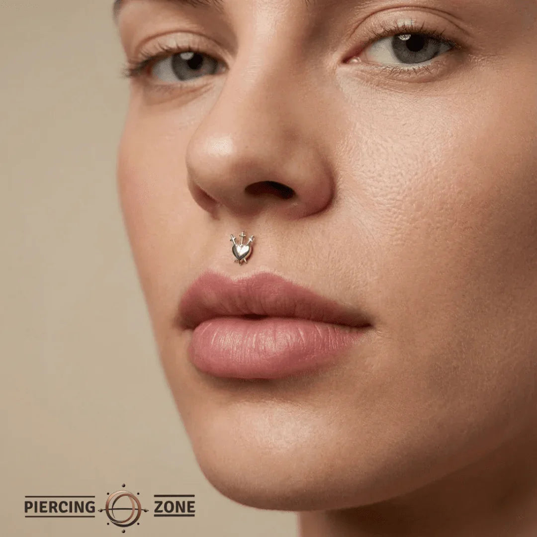 3 of Swords – 14K Gold Threadless/Threaded End - piercing - zone.com