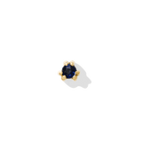 Iris – 14K Gold Birthstone Triangle Threadless End