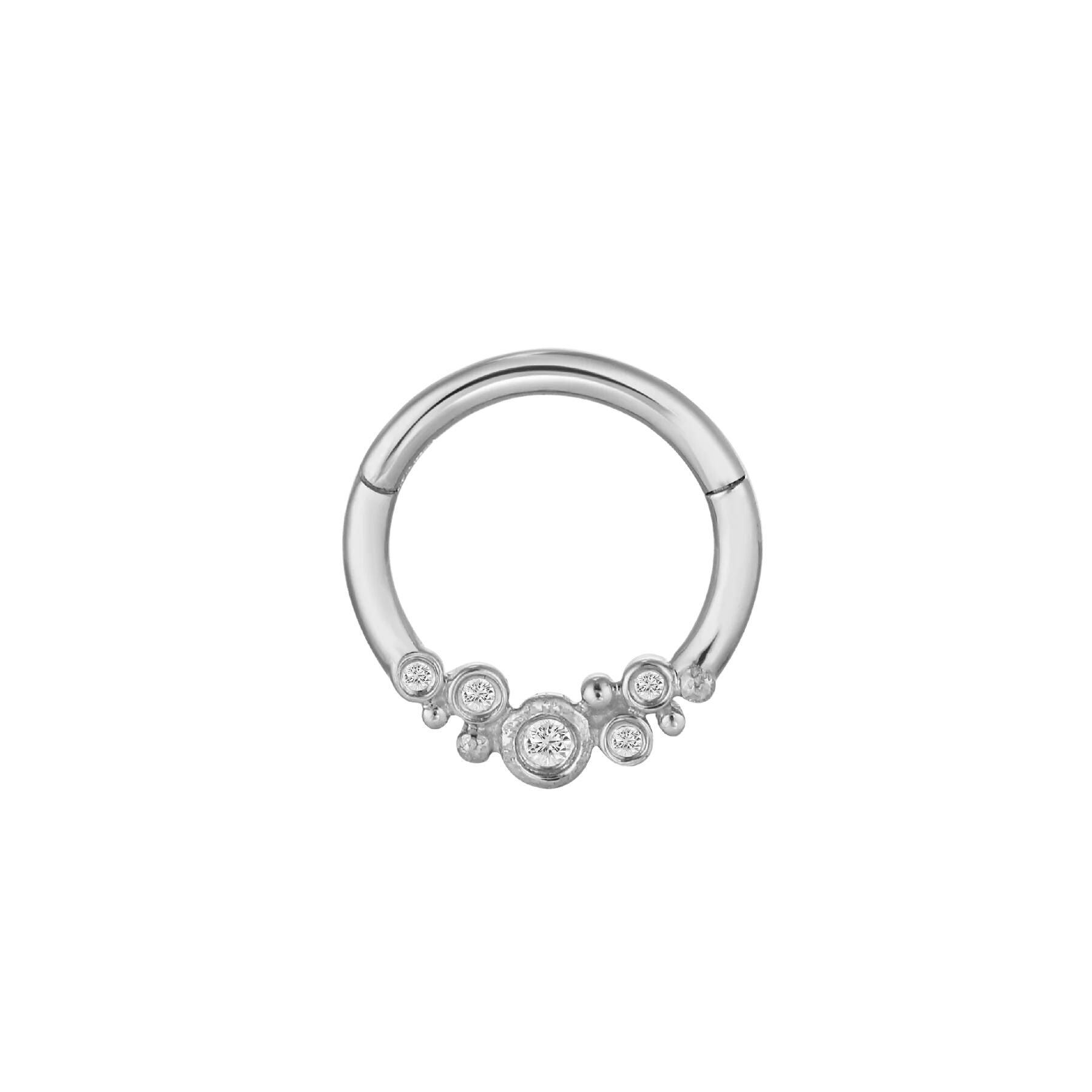 EFFERVESCENT - CZ - GOLD CLICKER piercing-zone.com