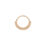 CULT FAVORITE - CZ - SOLID 14KT GOLD CLICKER piercing-zone.com