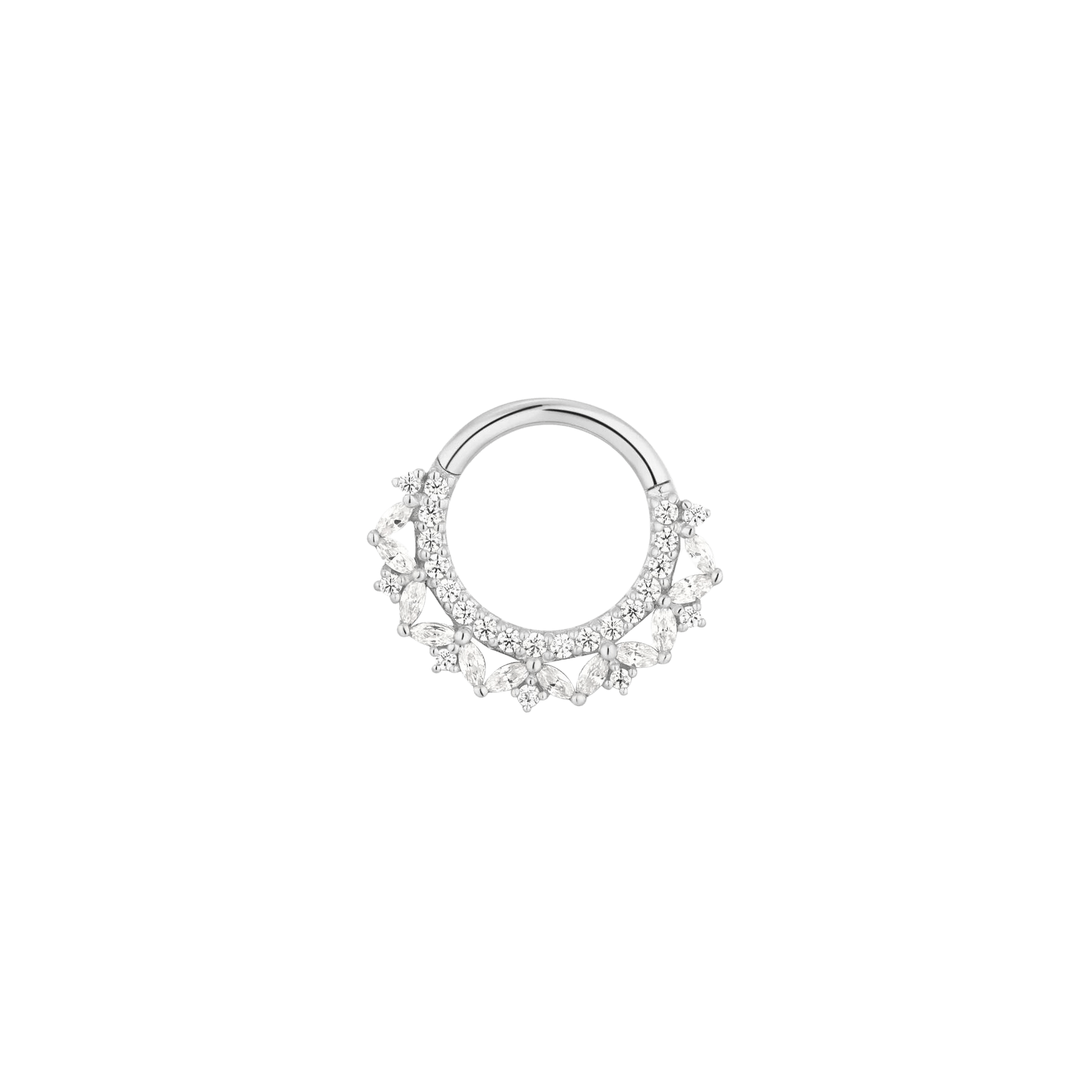 HEARTTHROB - CZ - GOLD CLICKER piercing-zone.com