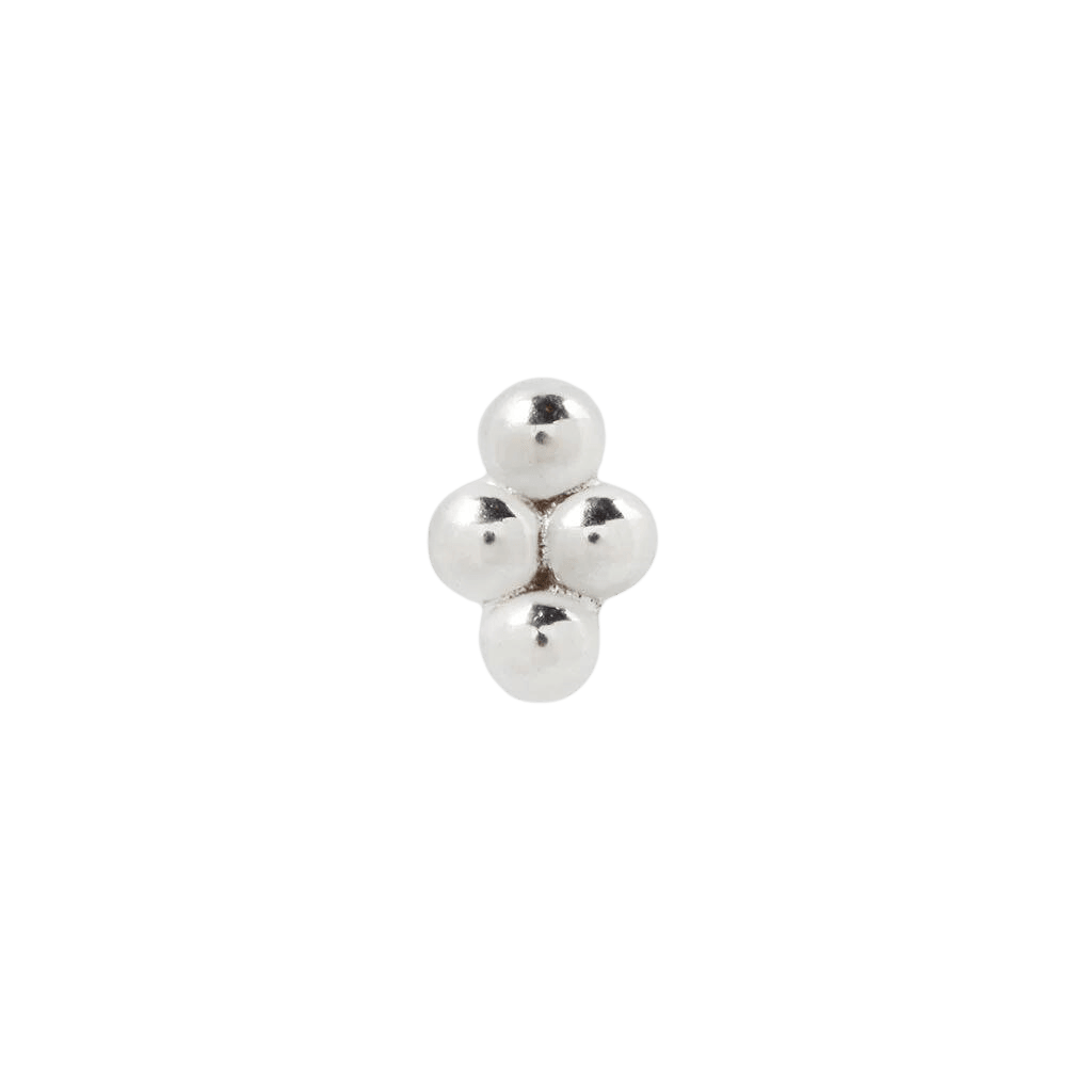 4 BEAD CLUSTER - THREADLESS END piercing-zone.com