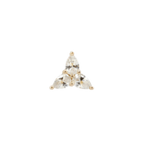 3 LITTLE PEARS - CZ - THREADLESS END piercing-zone.com