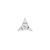 3 LITTLE PEARS - CZ - THREADLESS END piercing-zone.com