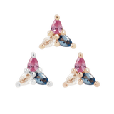 3 LITTLE PEARS - TRANS AWARENESS - THREADLESS END piercing-zone.com