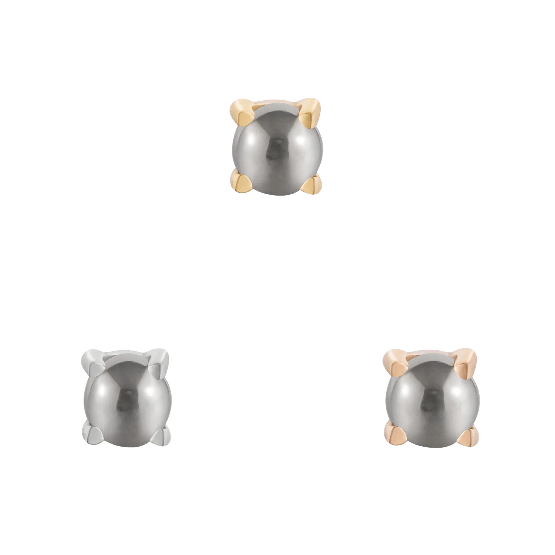 Pyrite Prong - Threadless End