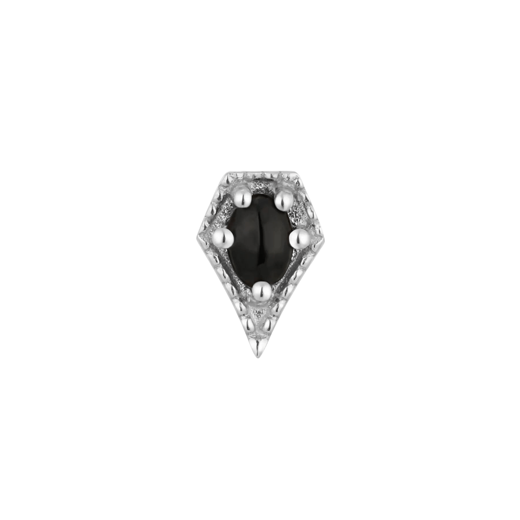 CADENCE - BLACK SPINEL - THREADLESS END piercing-zone.com