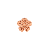 3D Flower – 14K Gold Threadless & Threaded End - piercing - zone.com