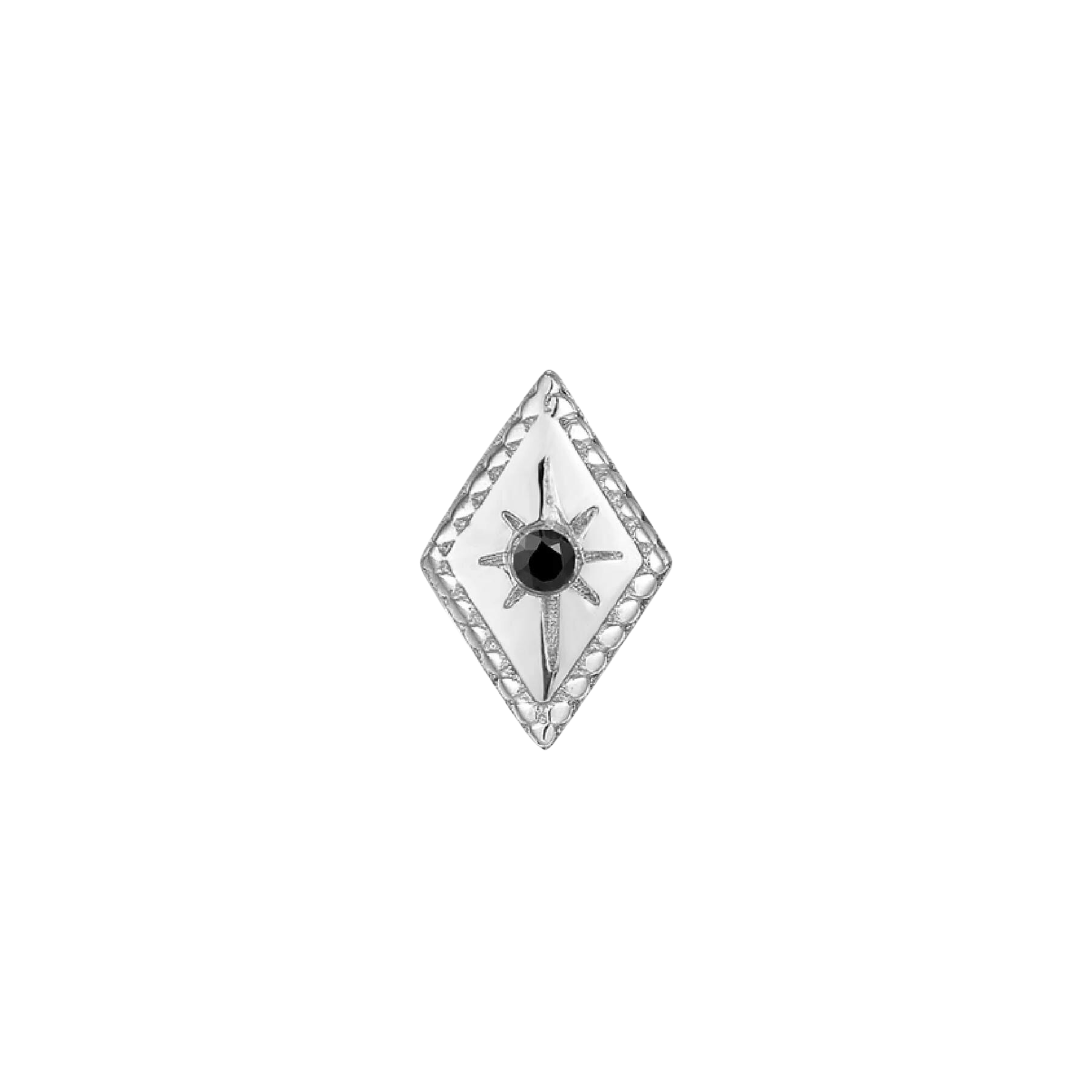 ETOILE - BLACK DIAMOND - THREADLESS END piercing-zone.com