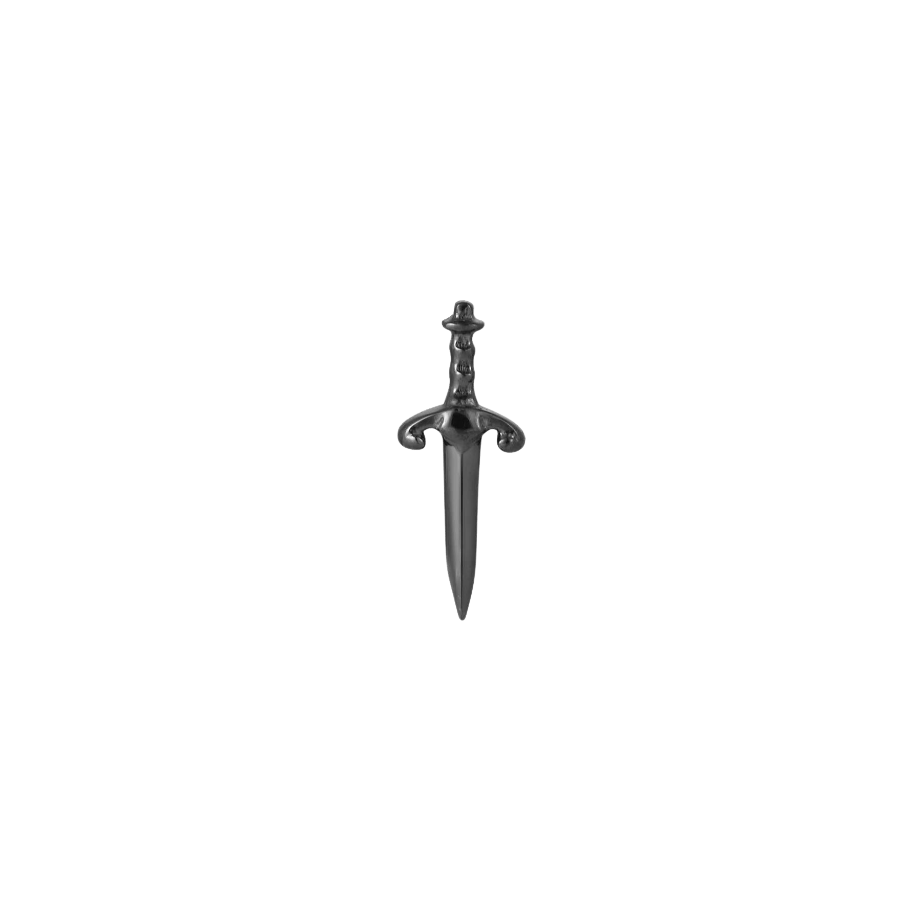 BLADE - RHODIUM - THREADLESS END piercing-zone.com