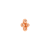 4 Bead Stud – 14K Gold Threadless & Threaded End - piercing - zone.com