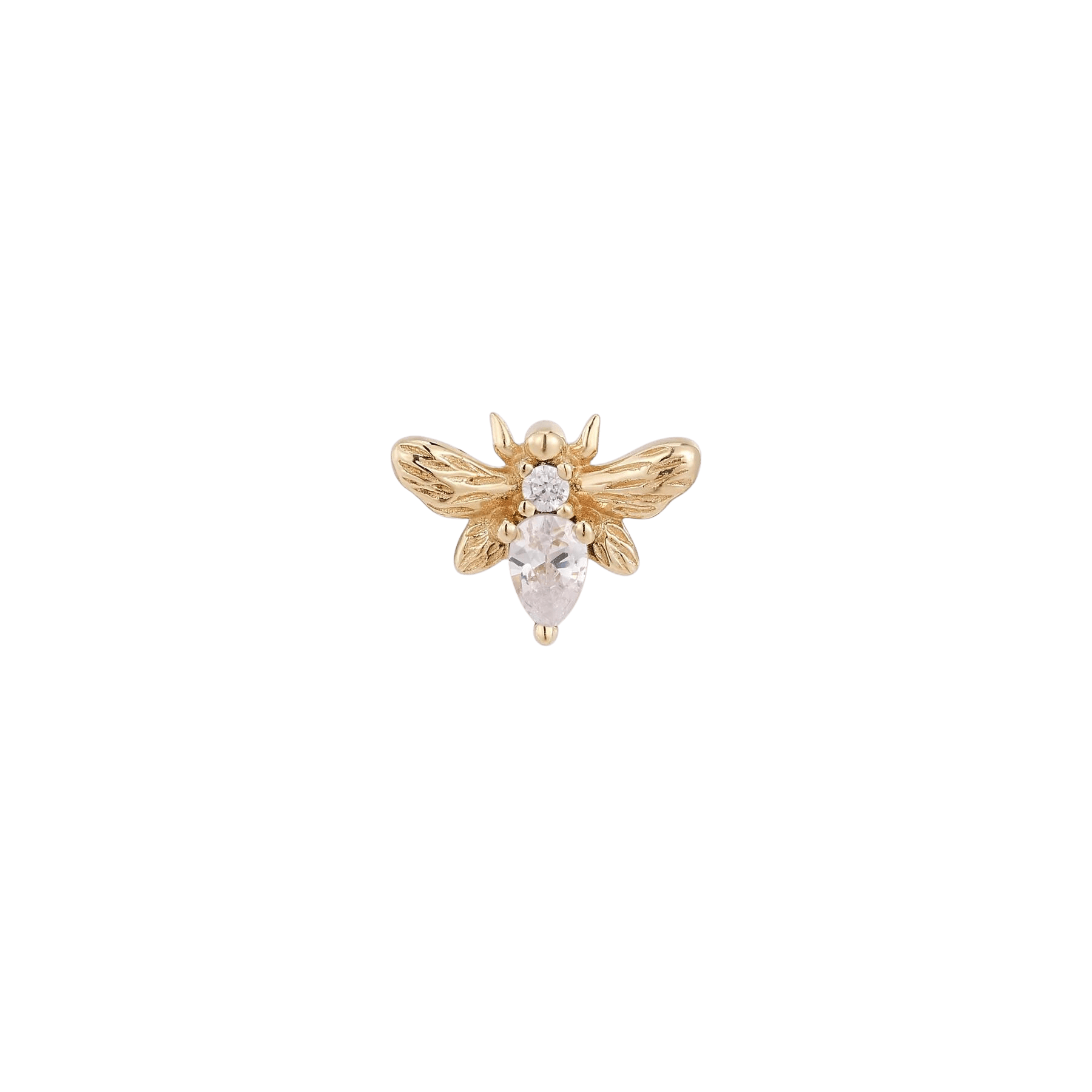 BEE CHIC - CZ - THREADLESS END piercing-zone.com