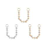 LANGUID - CZ - GOLD CHAIN piercing-zone.com