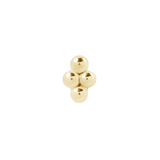 4 BEAD CLUSTER - THREADLESS END piercing-zone.com