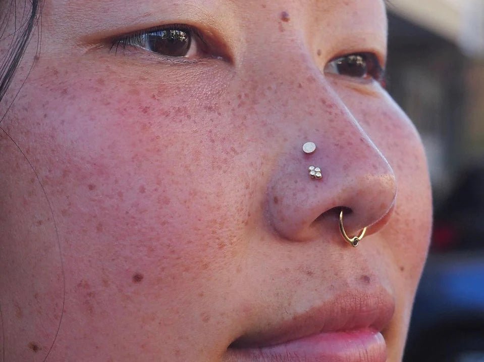 4 BEAD CLUSTER - THREADLESS END piercing-zone.com
