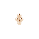 4 BEAD CLUSTER - THREADLESS END piercing-zone.com