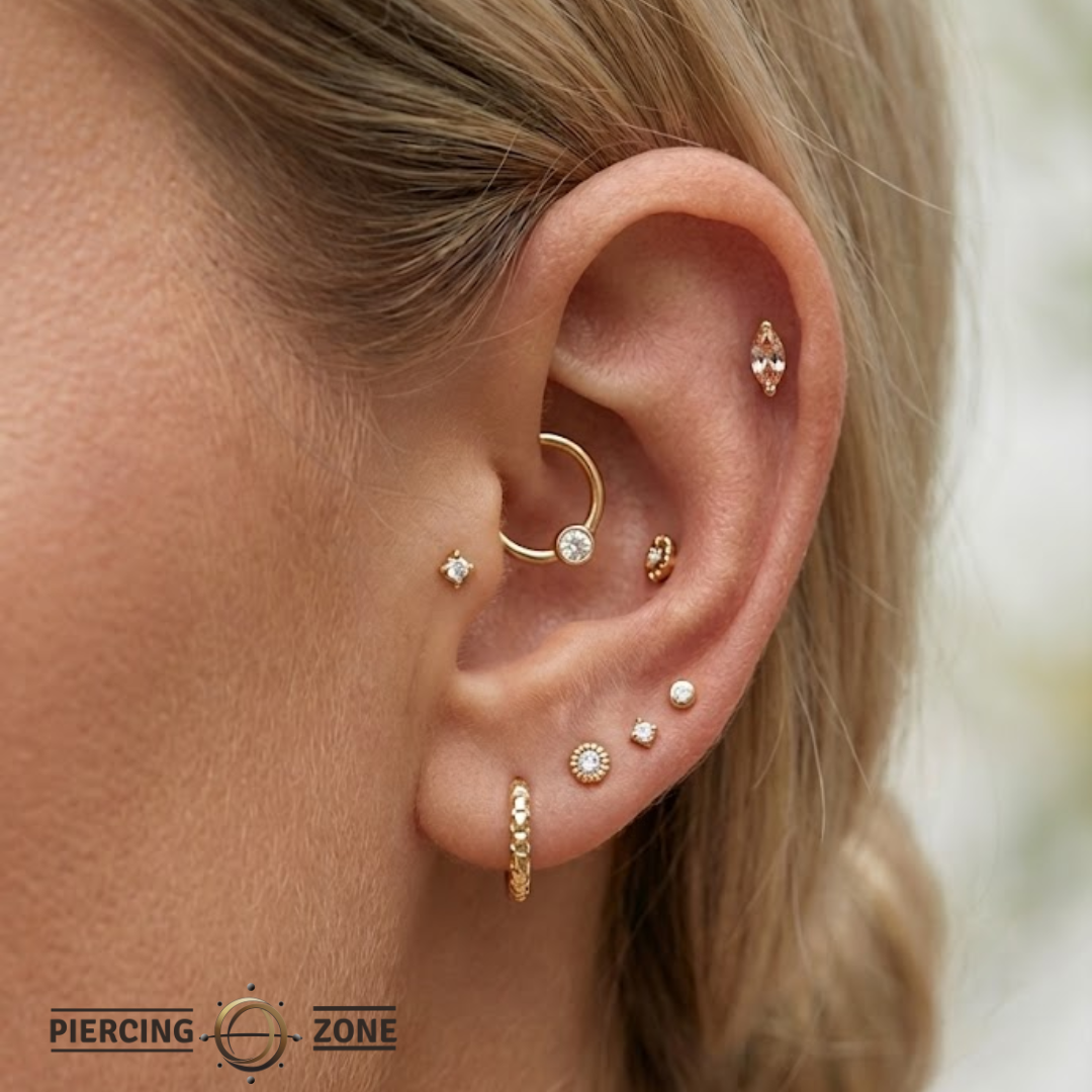 4 Prong Marquise – 14K/18K Gold Marquise Threadless End