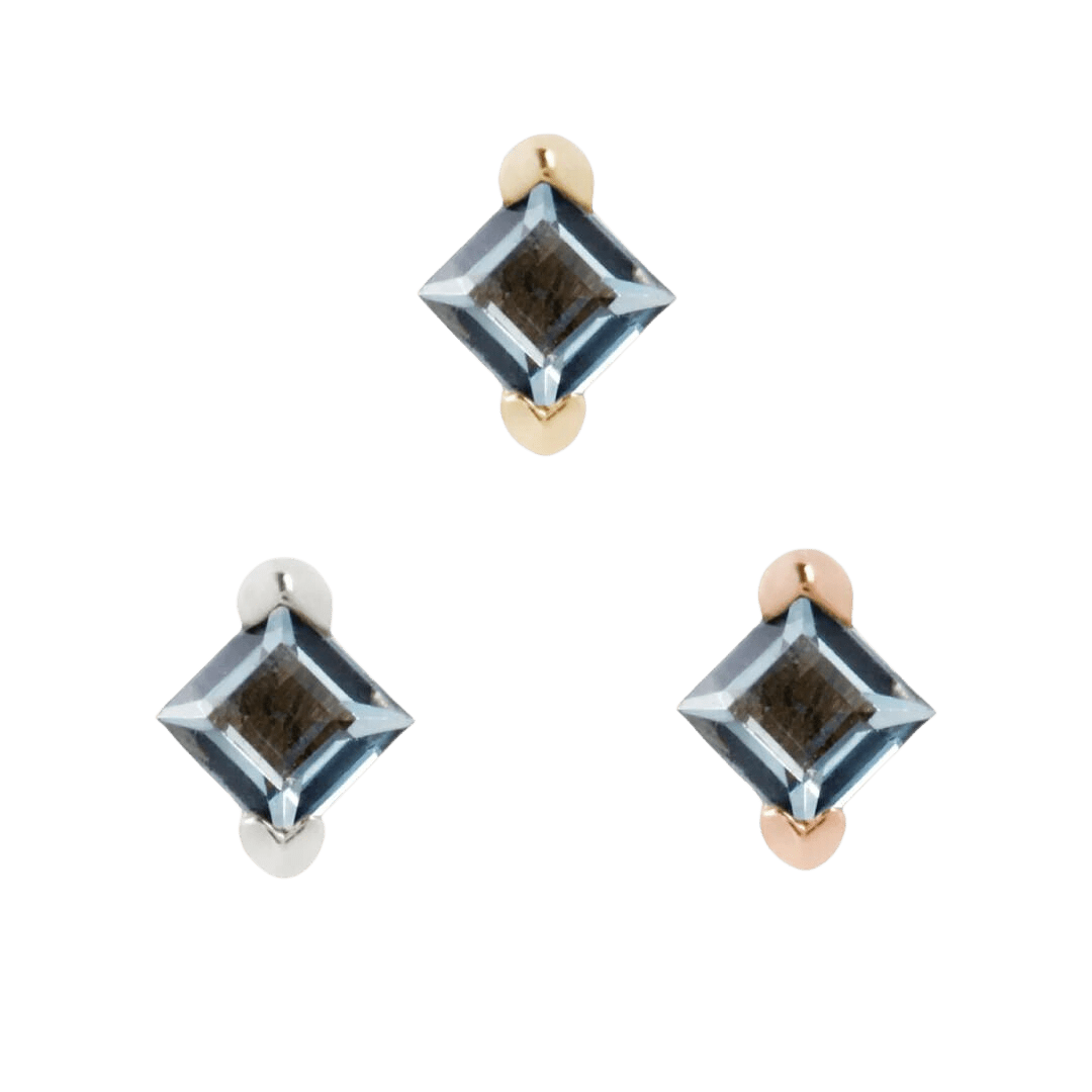 CELESTIAL - LONDON BLUE TOPAZ - THREADLESS END piercing-zone.com