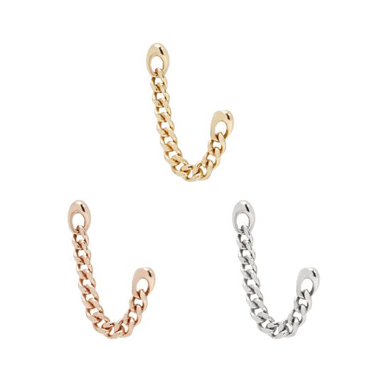 GOLD DRIP - THREADLESS END piercing-zone.com