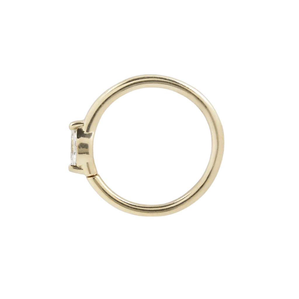 ZURI CZ SEAMLESS RING piercing-zone.com