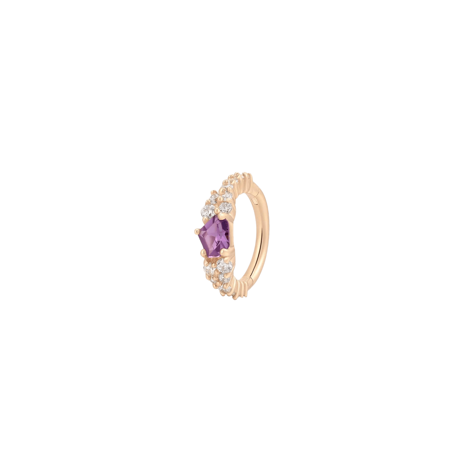 INSPIRATION - AMETHYST - CLICKER piercing-zone.com