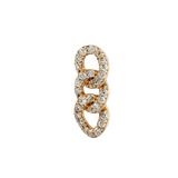 CHAINLINK - GENUINE DIAMOND THREADLESS END piercing-zone.com