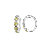 5 Gem Hexagon Seamless Ring – 14K Gold Cluster Design - piercing-zone.com