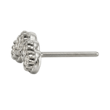 5 Stone Arc - 14K Gold Stone Threadless/Threaded End - piercing - zone.com