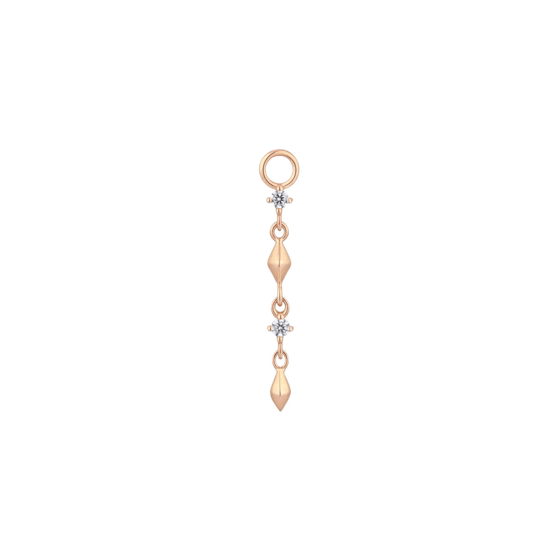 ISCHIA - CZ - GOLD CHARM piercing-zone.com