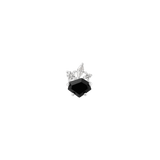 DARQUE - BLACK AGATE - THREADLESS END piercing-zone.com