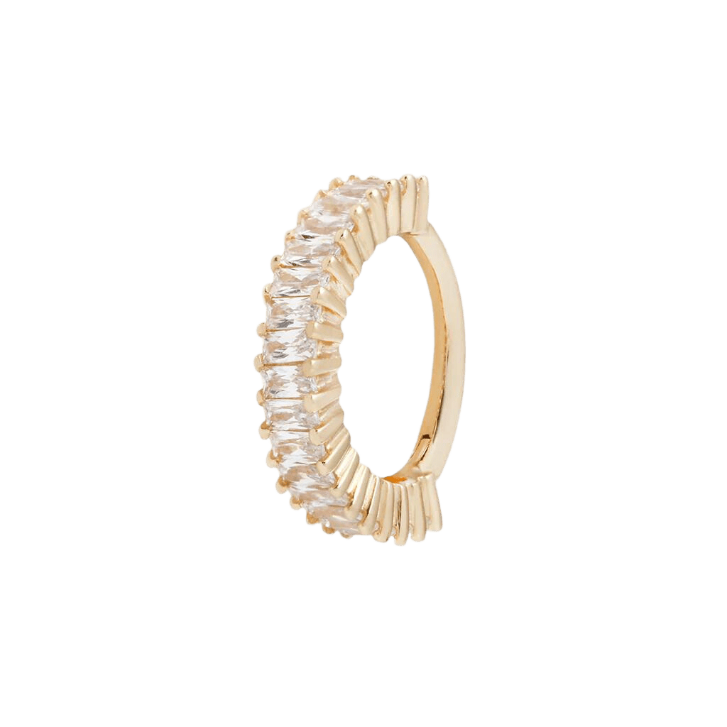 CULT FAVORITE - CZ - SOLID 14KT GOLD CLICKER piercing-zone.com