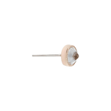 MILGRAIN REVERSE SET CZ - THREADLESS END piercing-zone.com
