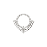 FETISH - CZ - SOLID 14KT GOLD CLICKER piercing-zone.com