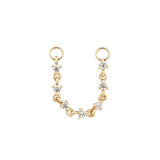 LANGUID - CZ - GOLD CHAIN piercing-zone.com